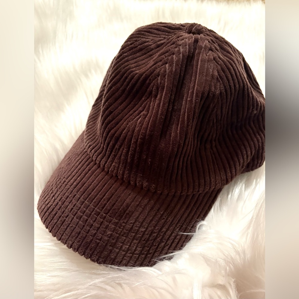 GAP Dark Brown Corduroy Baseball Cap